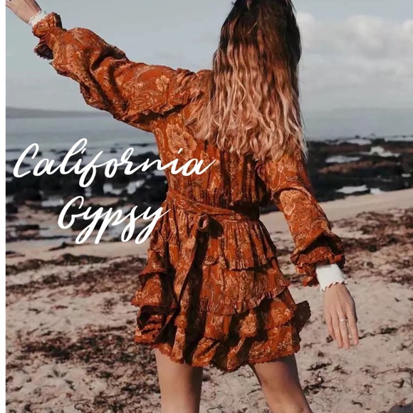 Ruffle Front Wrap Dress LAST ONE🎉 - Picture 13 of 16